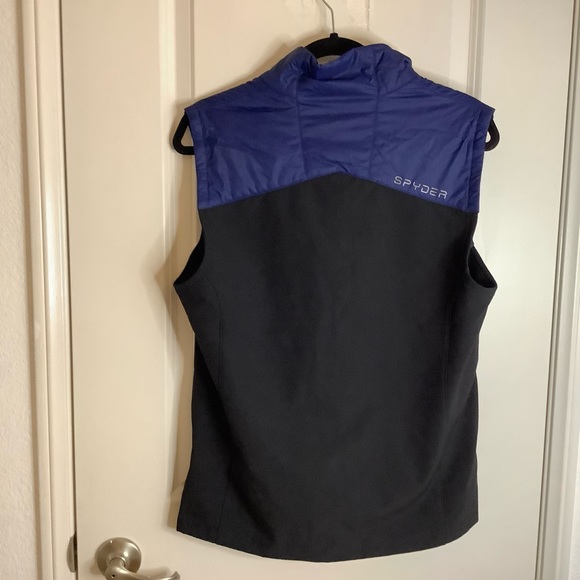 SPYDER New NWT black Glissade Hybrid
Insulated Vest Size S blue Men - Picture 5 of 11
